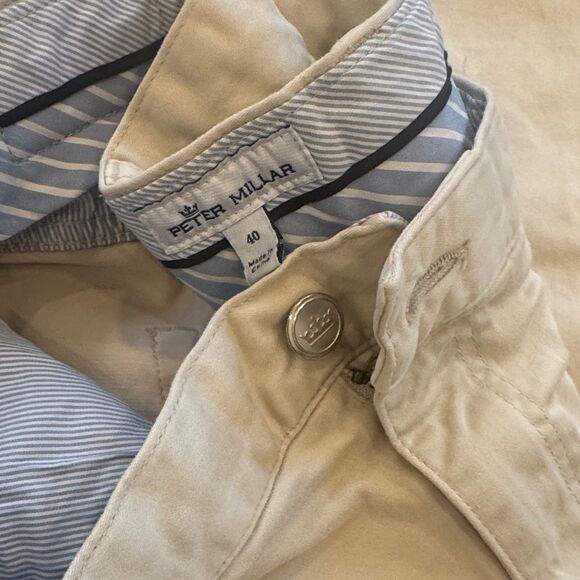 Peter Millar Performance Five-Pocket Pant in Stone - Picture 3 of 8